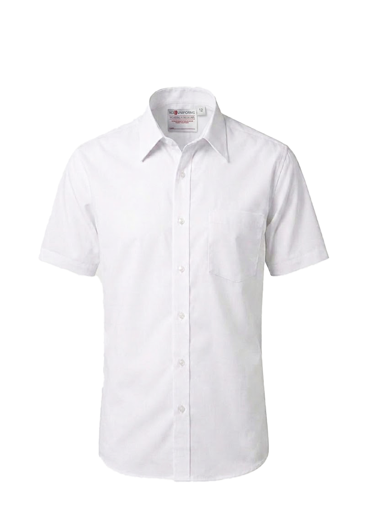 Sir Edmund Hillary Collegiate Senior Yr13 SS Shirt White
